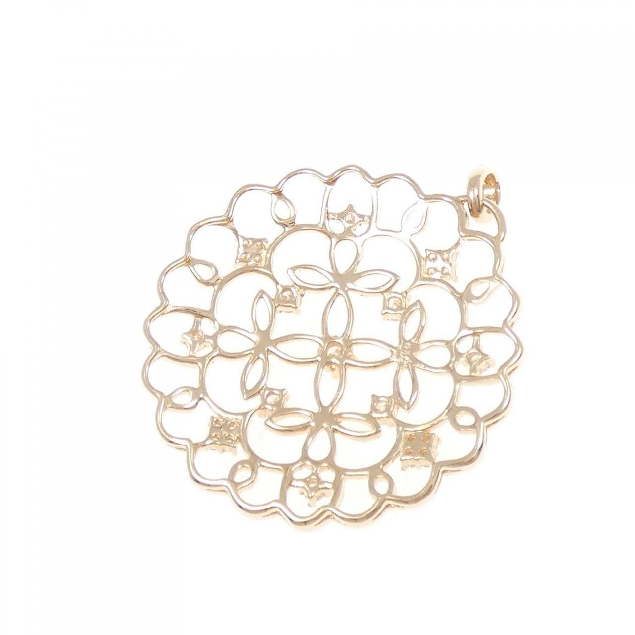 K18PG ダイヤモンド ペンダント 0.50CT