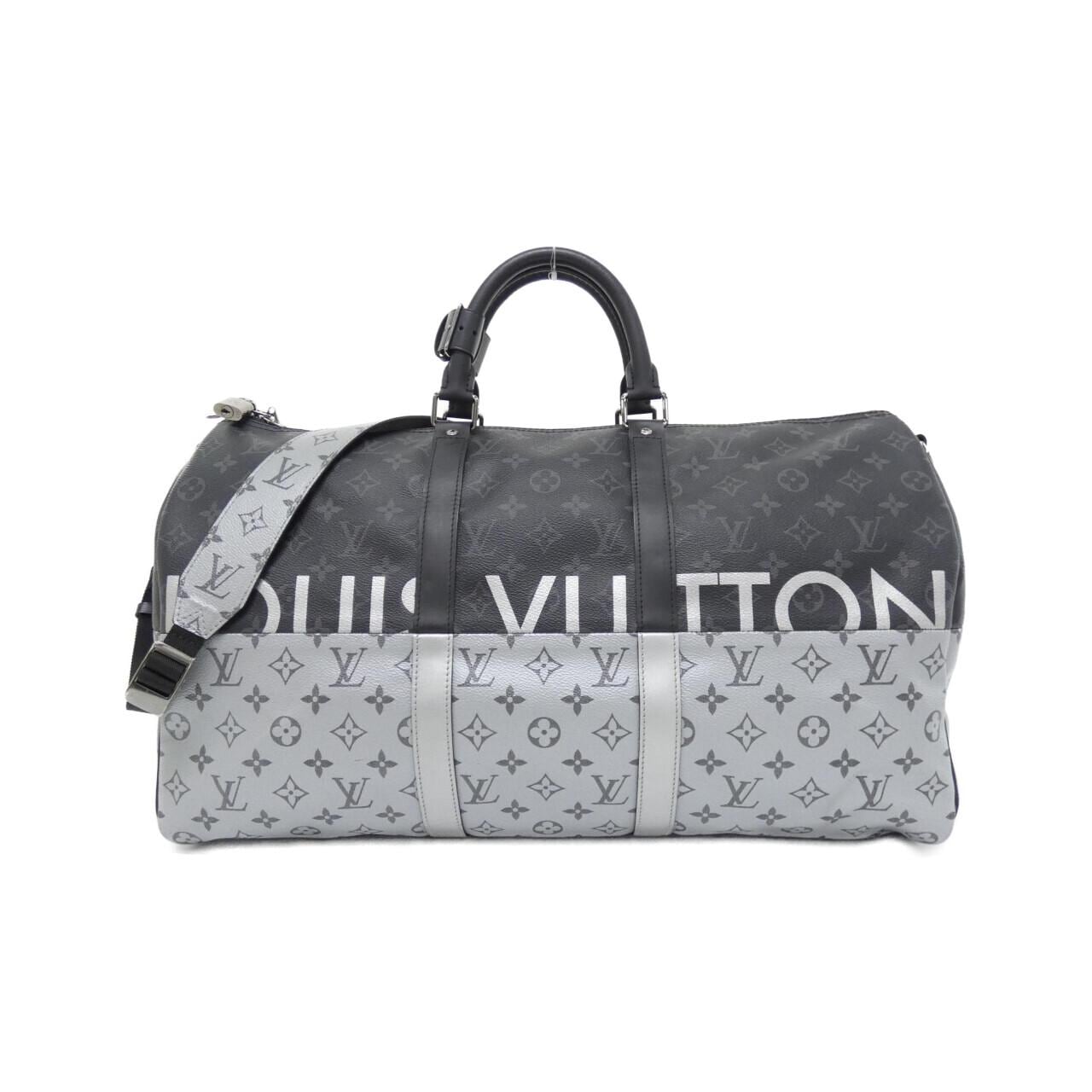 LOUIS VUITTON Monogram Split Keepall Bandouliere 50cm M43817 Boston Bag