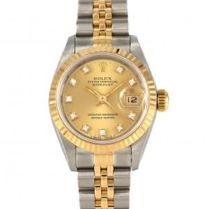 ロレックス デイトジャスト 69173G. SSxYG 自動巻 X番