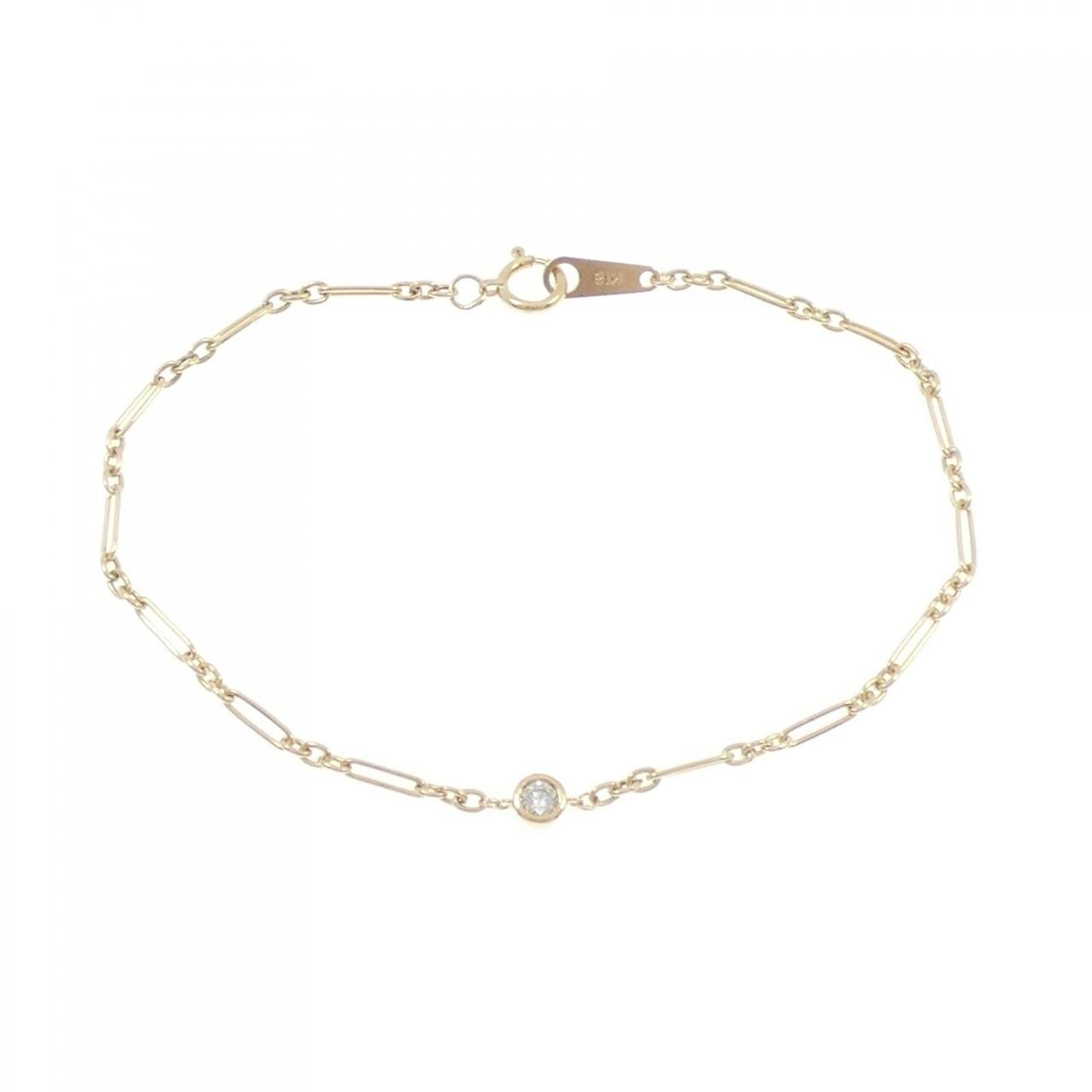 K18YG/K18PG ダイヤモンド ブレスレット