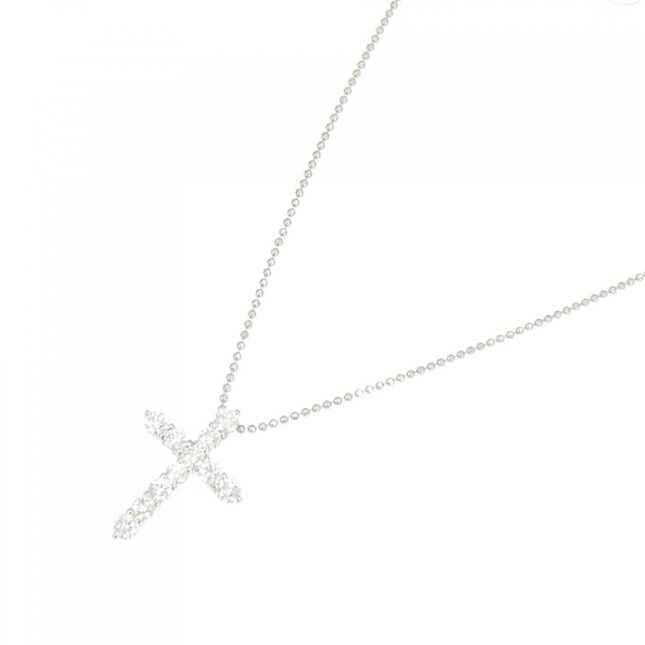PT Cross Diamond Necklace 1.00CT