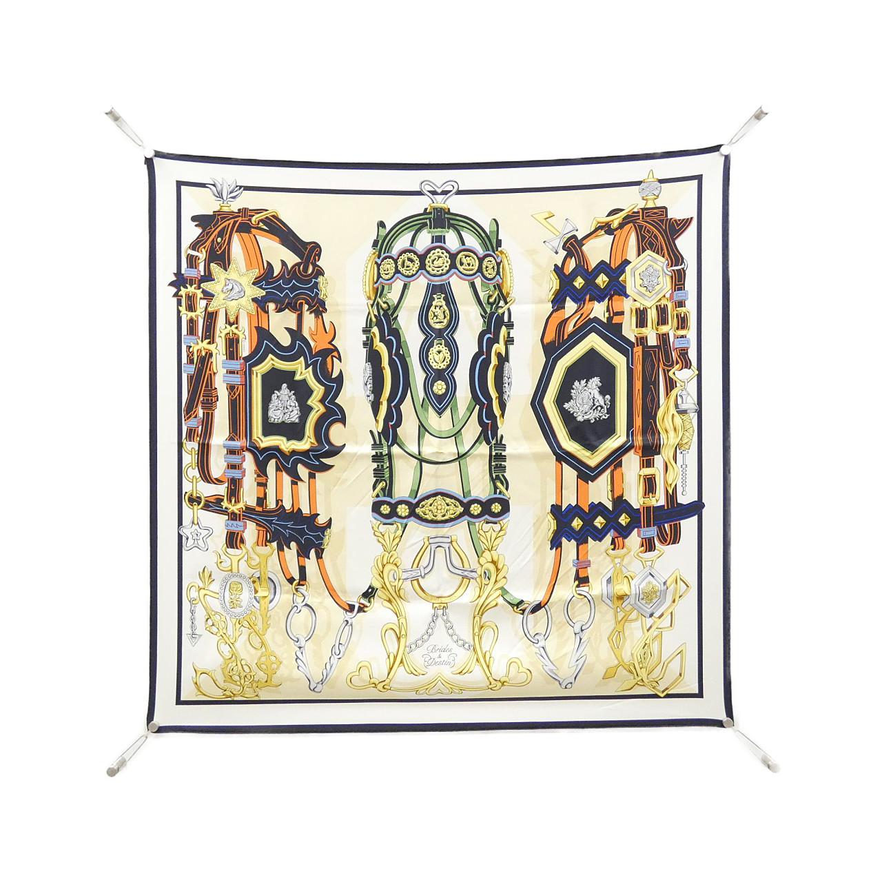 HERMES BRIDES ET DESTIN Carre 003967S Scarf