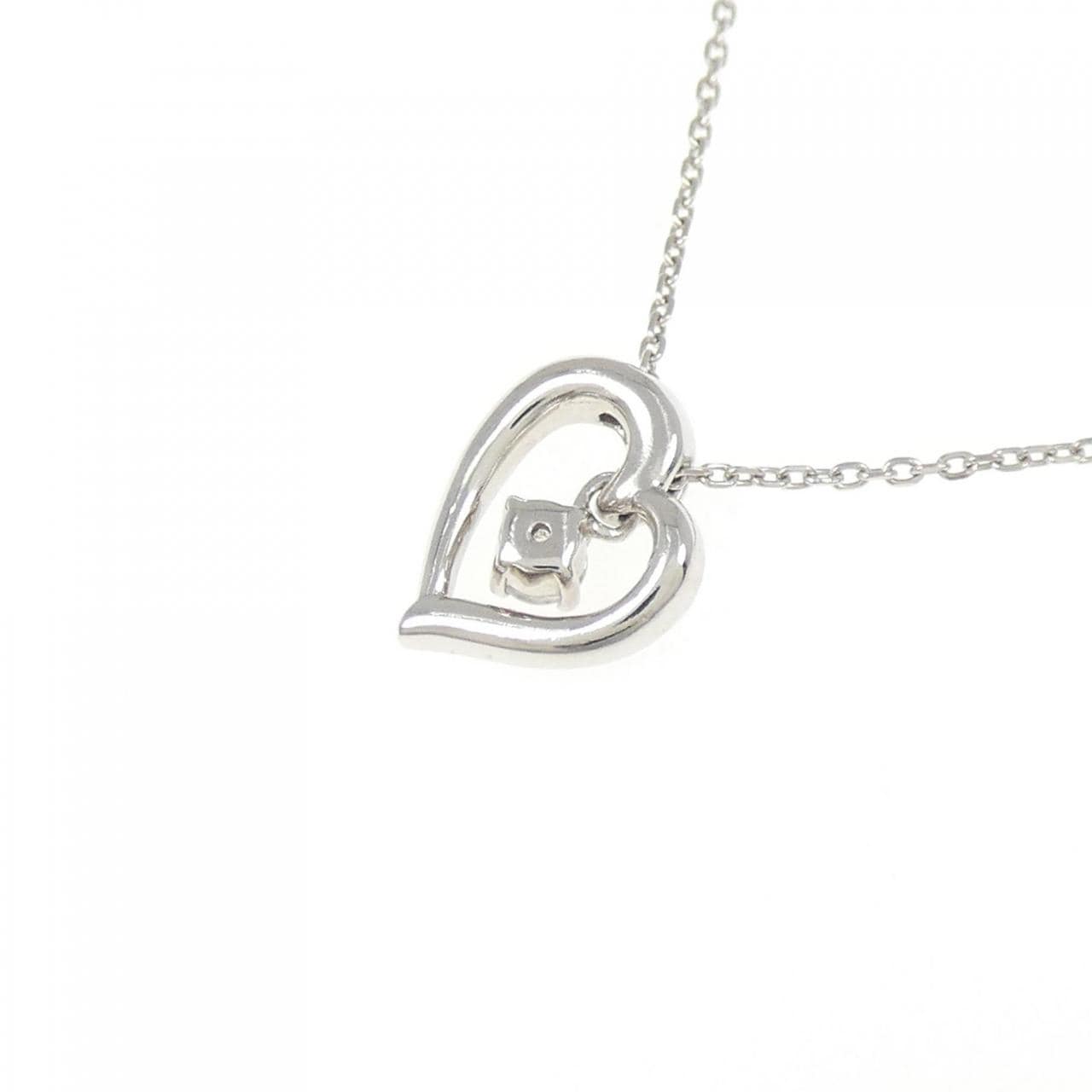 4゜C heart Diamond necklace