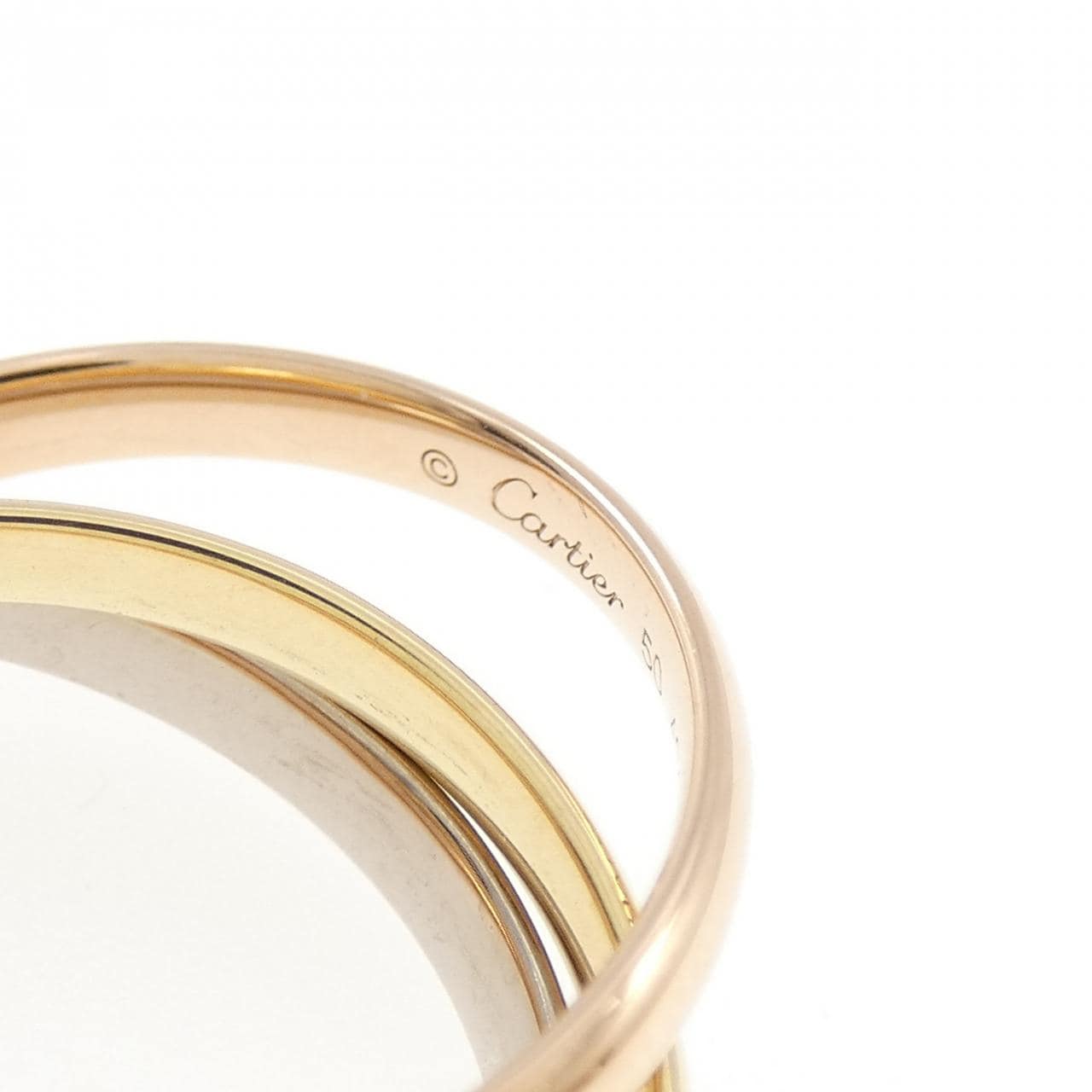 Cartier Trinity小号戒指