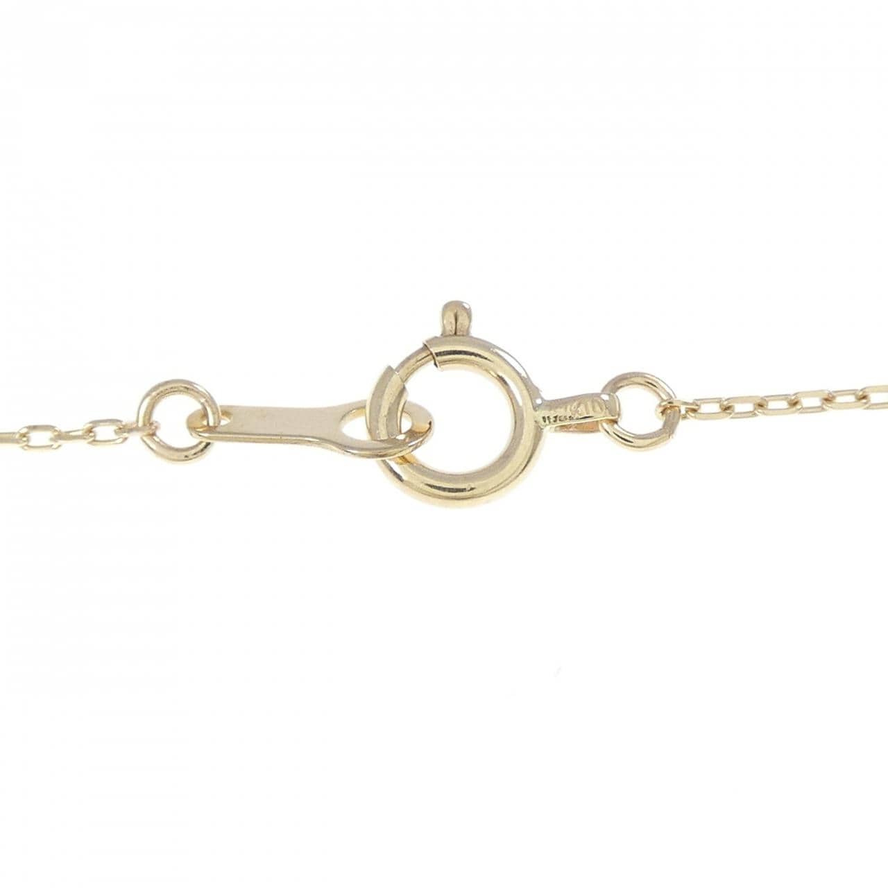 K10YG ダイヤモンド ネックレス