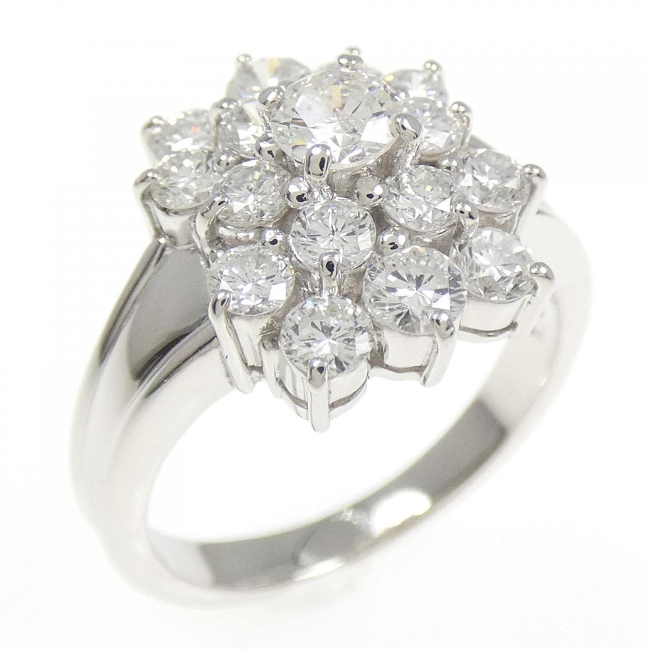 PT900 ダイヤモンド リング 1.42CT