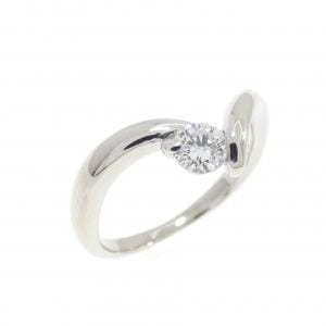 PT900 ダイヤモンド ピンキー リング 0.14CT