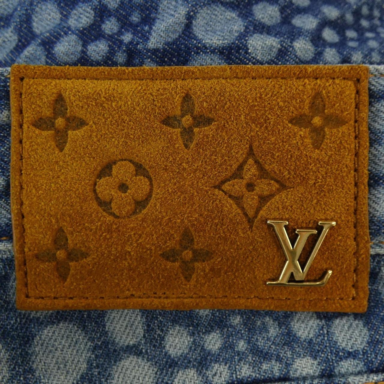 ルイヴィトン LOUIS VUITTON LV×YKオールオーバーパンプキンデニム HOD30WYN3 草間彌生 ジーンズ