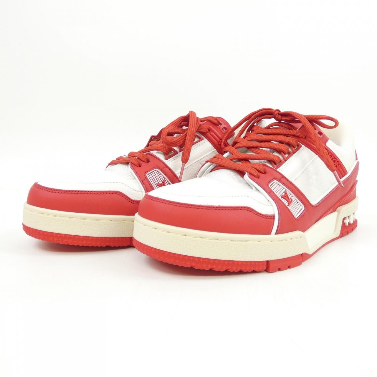 ルイヴィトン LOUIS VUITTON LVトレイナーライン RED スニーカー