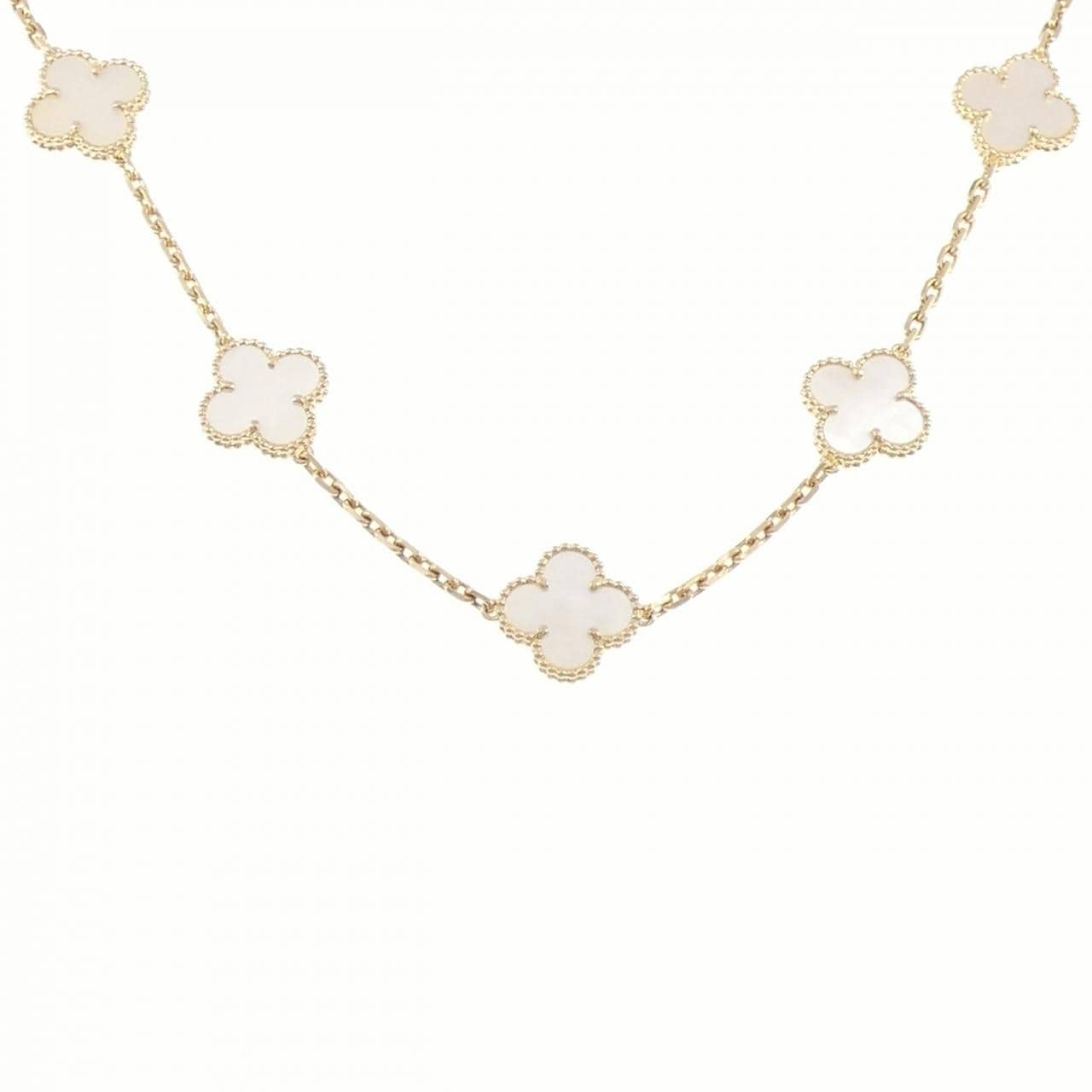 ヴァンクリーフ&アーペル ヴィンテージアルハンブラ 10モチーフ ネックレス