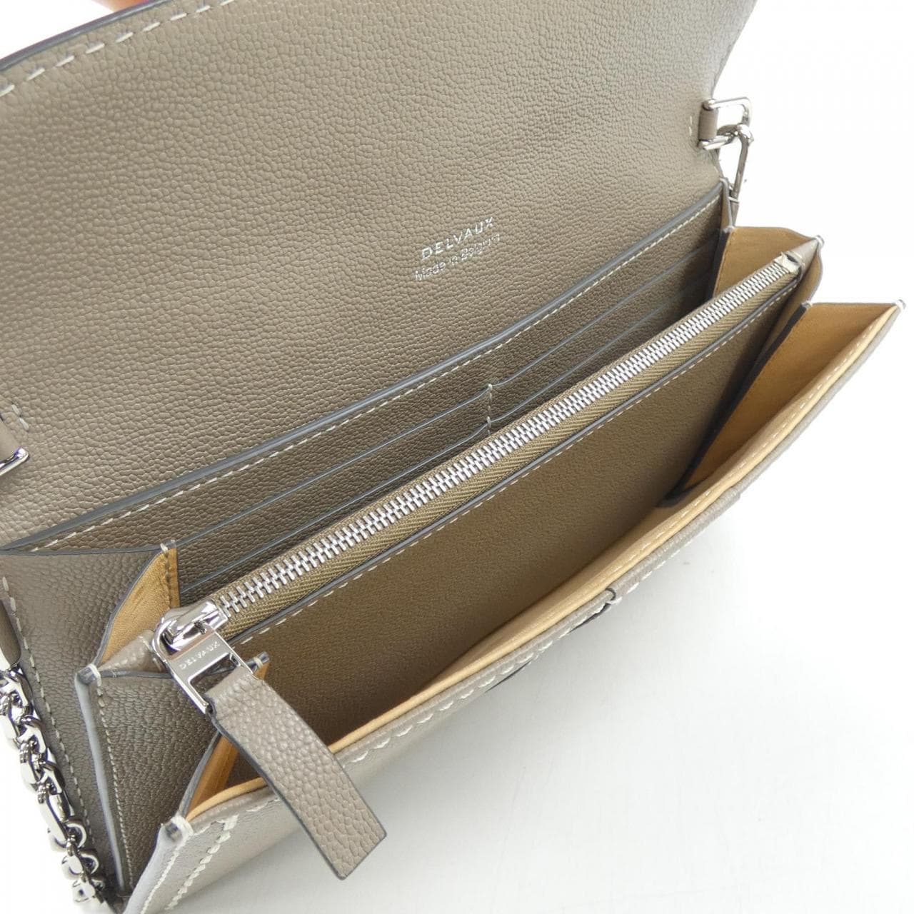 デルボー DELVAUX BRILLANT LONG WALLET CHAIN AB0615ADW BAG