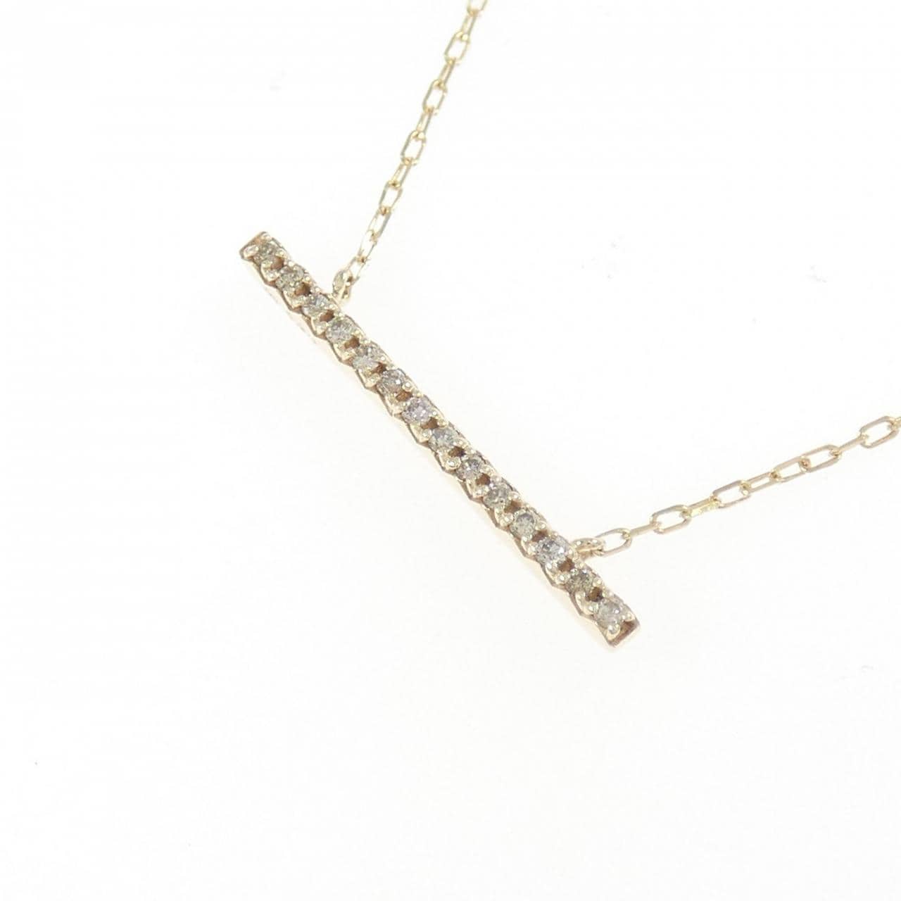 ヒロタカ トラペーズ ネックレス 0.07CT