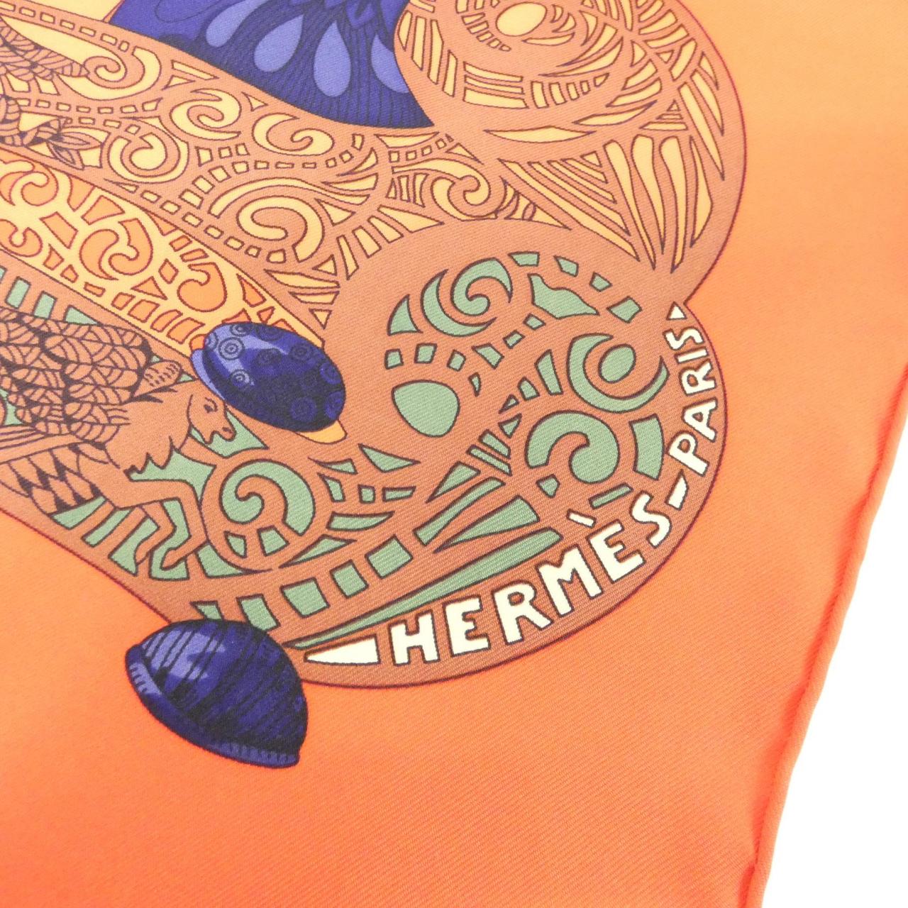 エルメス L'ATLANTIDE カレ スカーフ