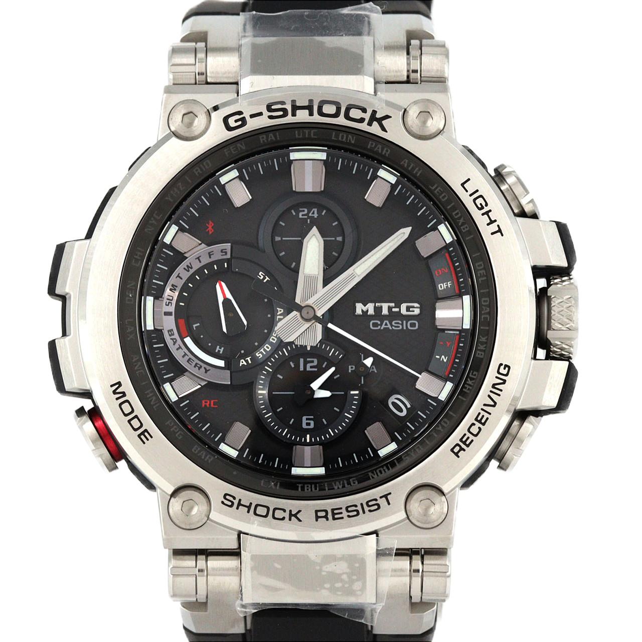 カシオ G-SHOCK･MT-G 電波時計 MTG-B1000-1AJF その他 ソーラークォーツ