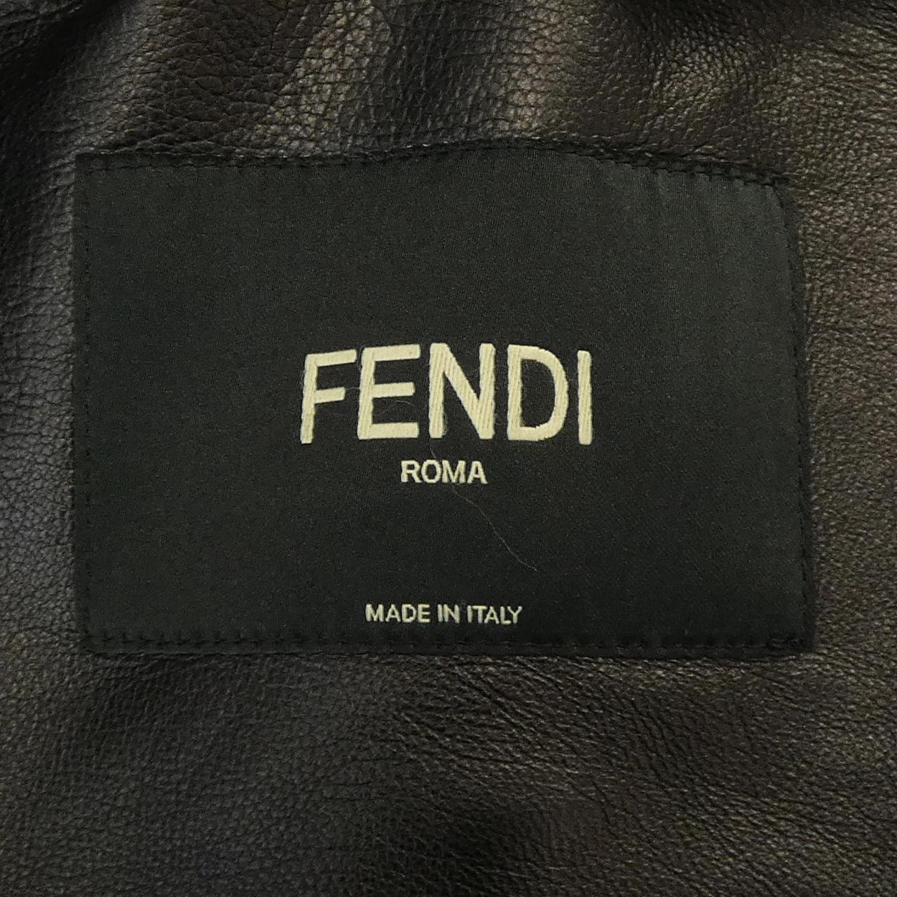 フェンディ FENDI レザージャケット