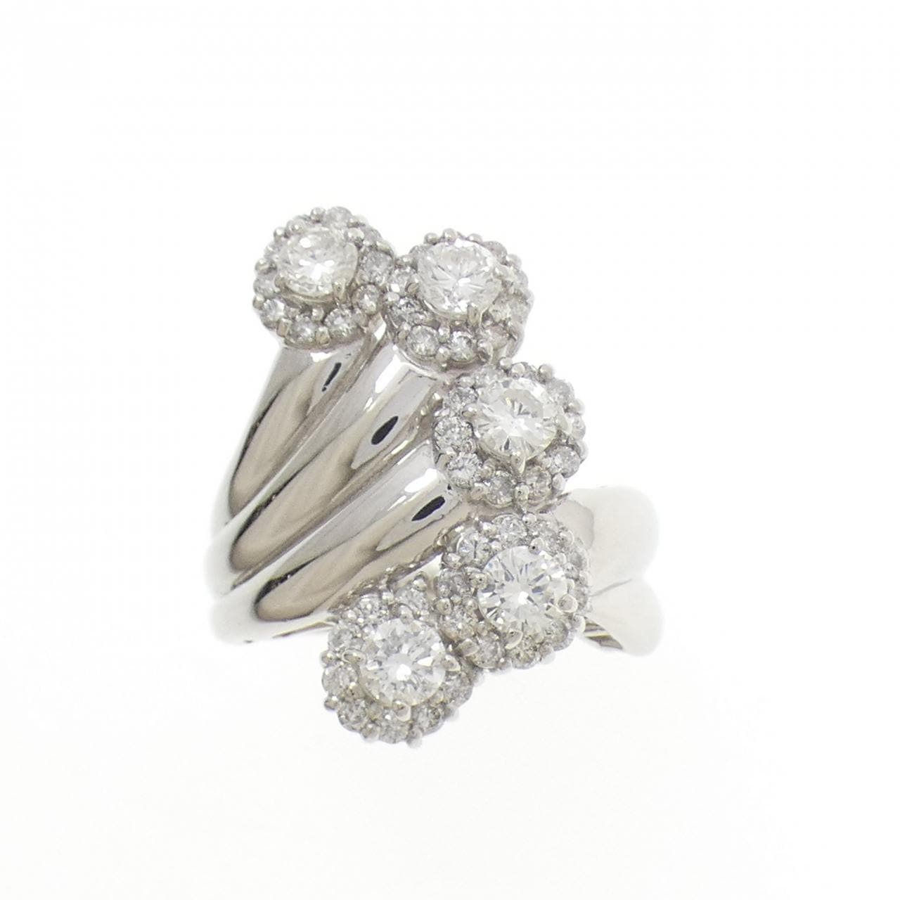 PT900 ダイヤモンド リング 1.64CT