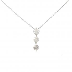 PT900/PT850 ダイヤモンド ネックレス 1.04CT