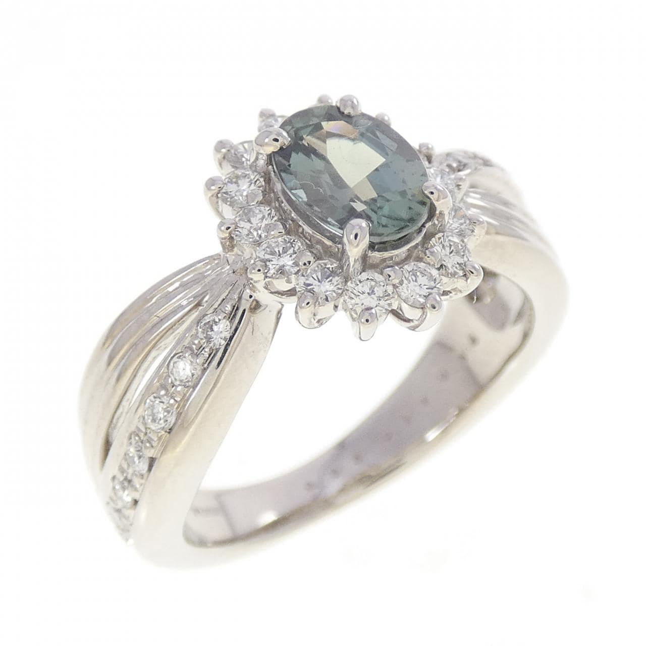 PT950 アレキサンドライト リング 0.83CT