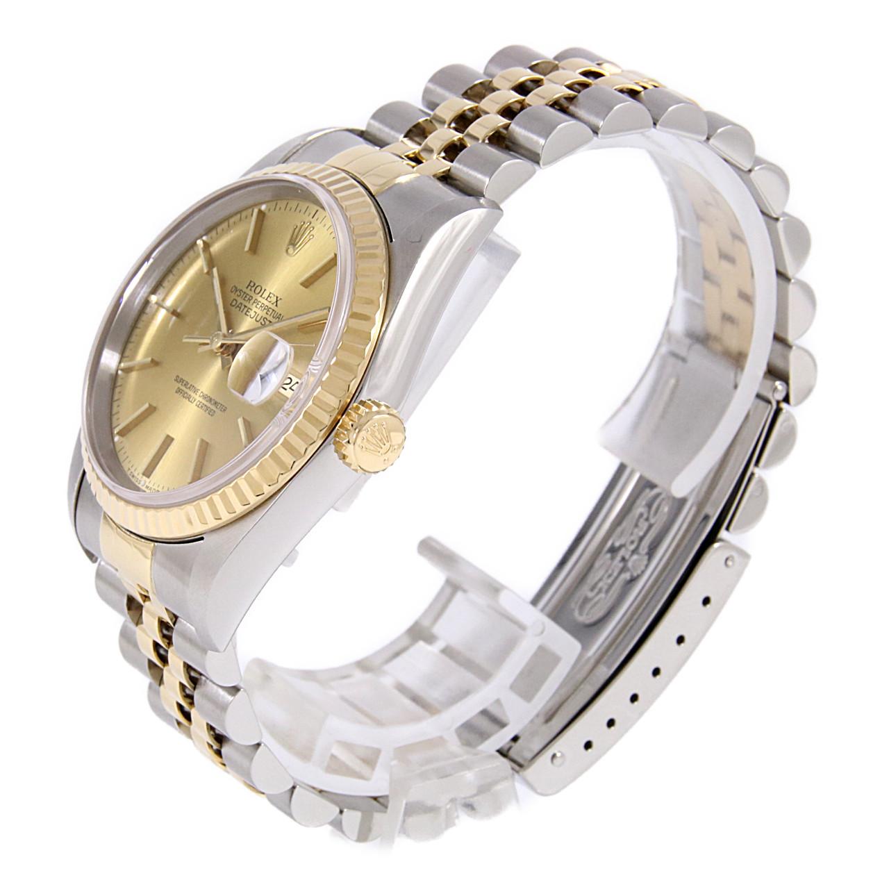 ロレックス ROLEX 16233 W番(1995年頃製造) ホワイト メンズ 腕時計