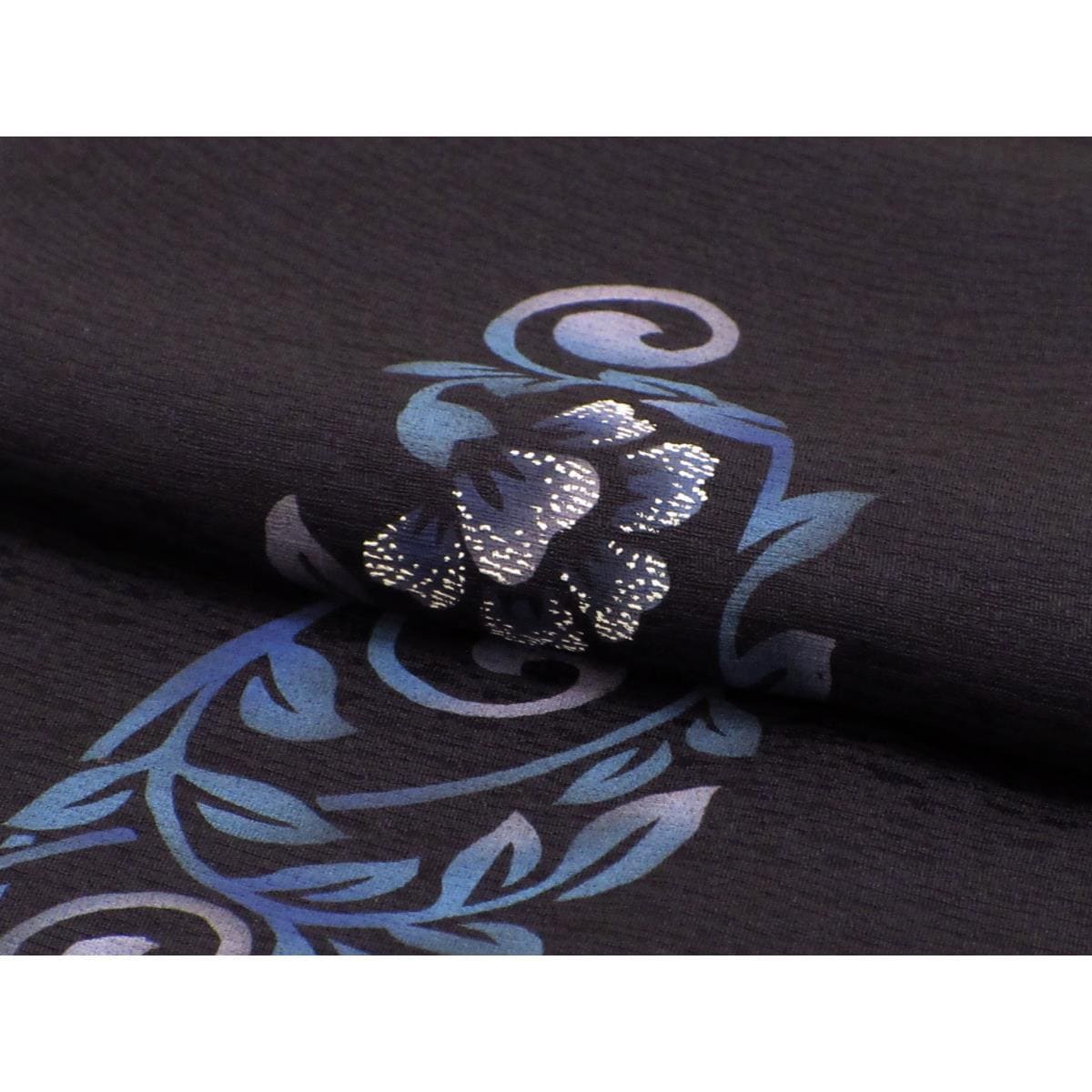 【未使用品】単衣　訪問着　友禅加工