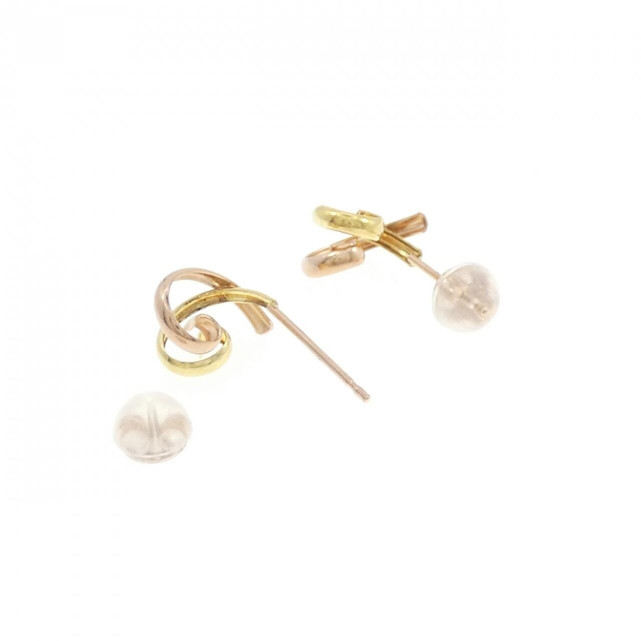 K18PG/K18YG earrings