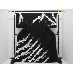 【新品】訪問着 尾峨佐 刺繍加工