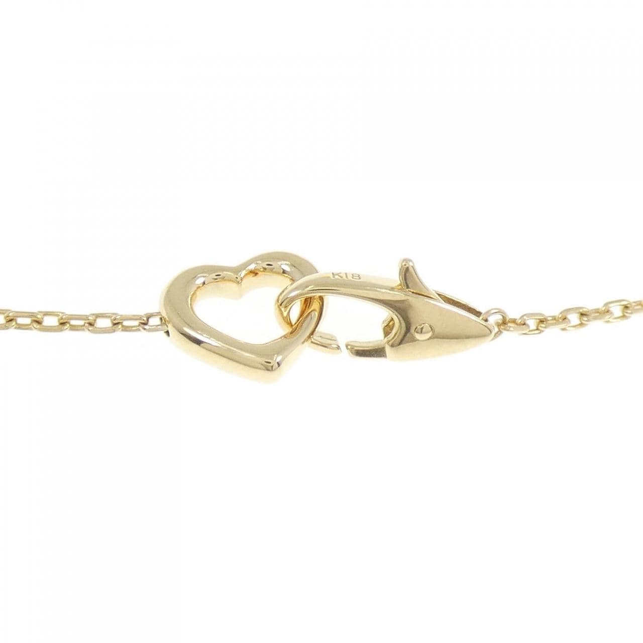 ポンテヴェキオ ハート ダイヤモンド ブレスレット 0.11CT