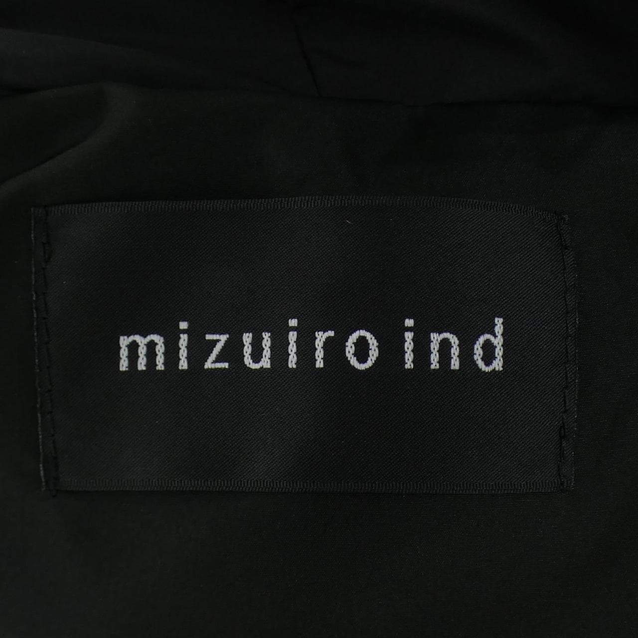 ミズイロインド mizuiro ind ダウンコート