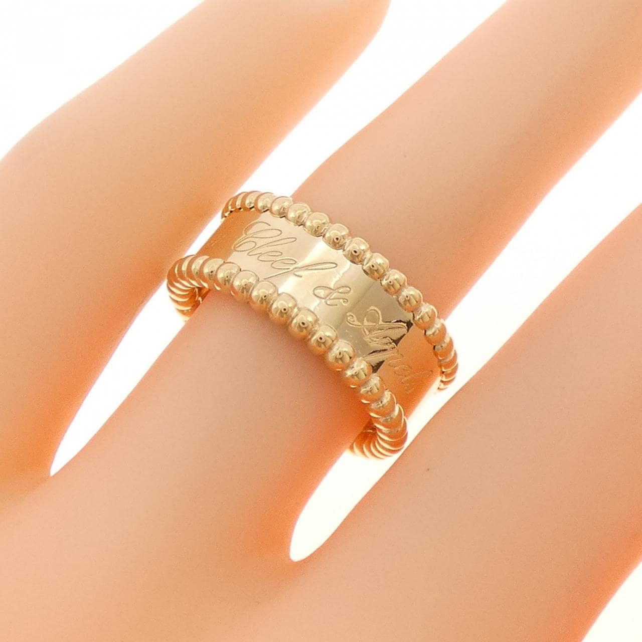 ヴァンクリーフ&アーペル ペルレ シニアチュール リング