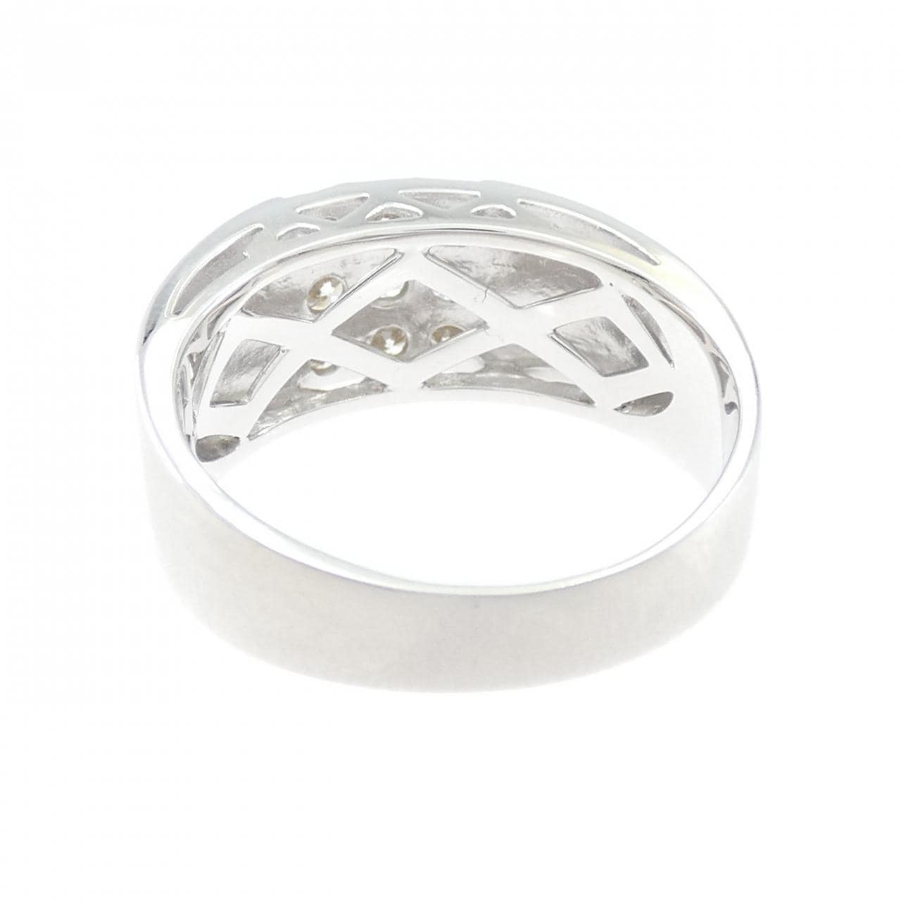 K18WG ダイヤモンド リング 0.53CT