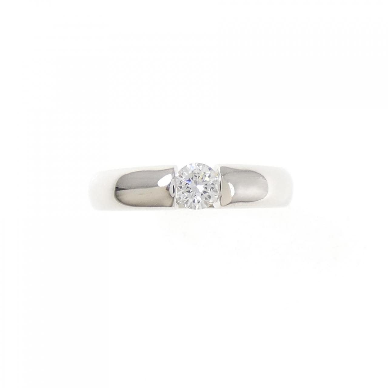 PT900 ソリティア ダイヤモンド リング 0.30CT