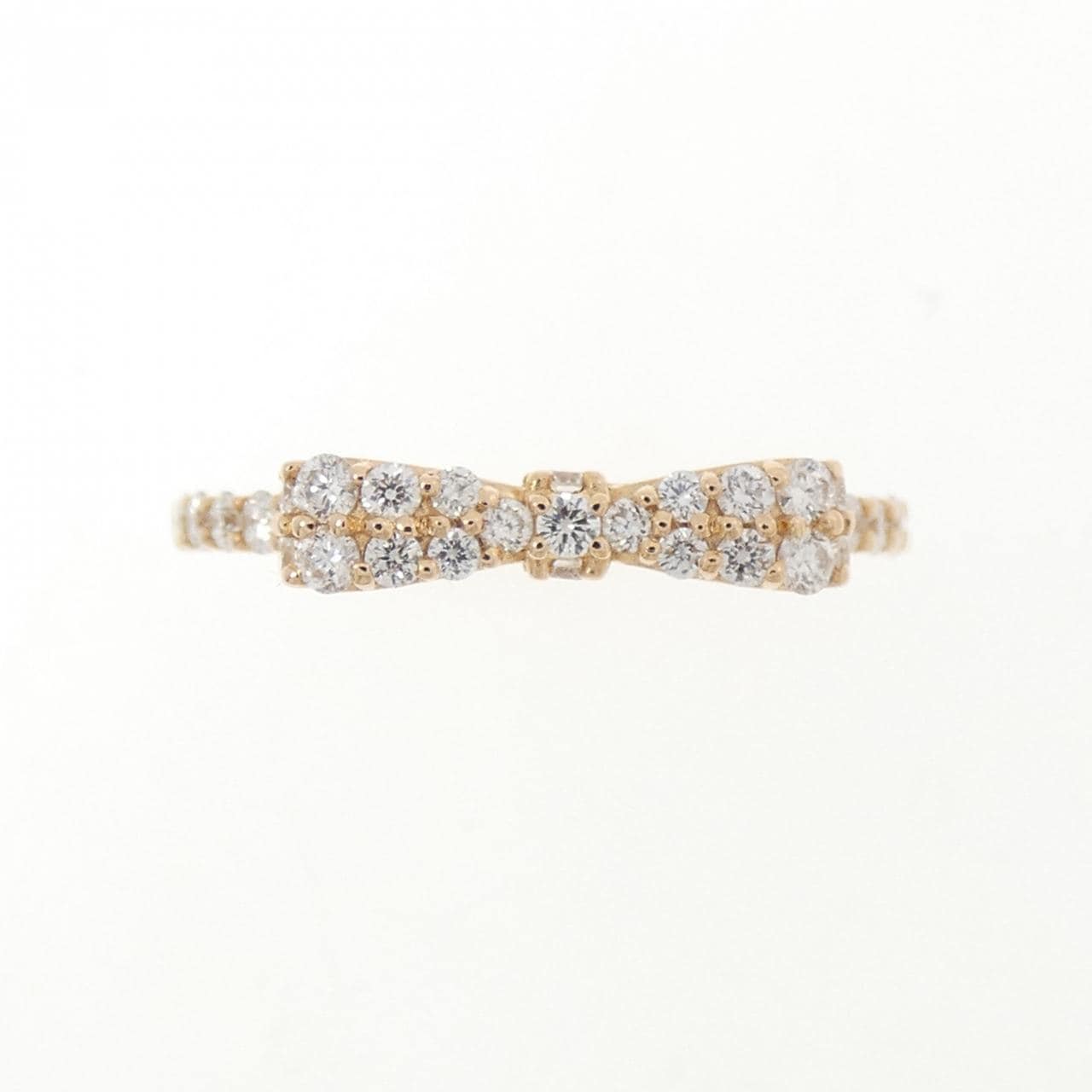 ポンテヴェキオ リボン リング 0.35CT
