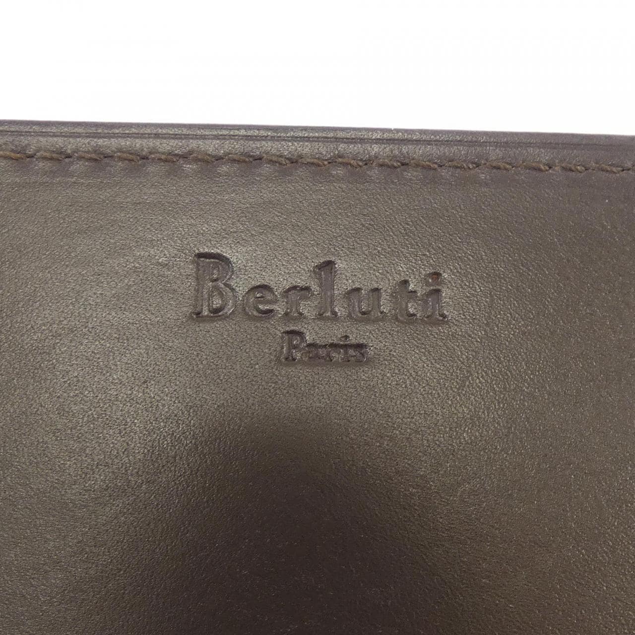 ベルルッティ Berluti インブイアスクリットレザーカードホルダー CARD CASE