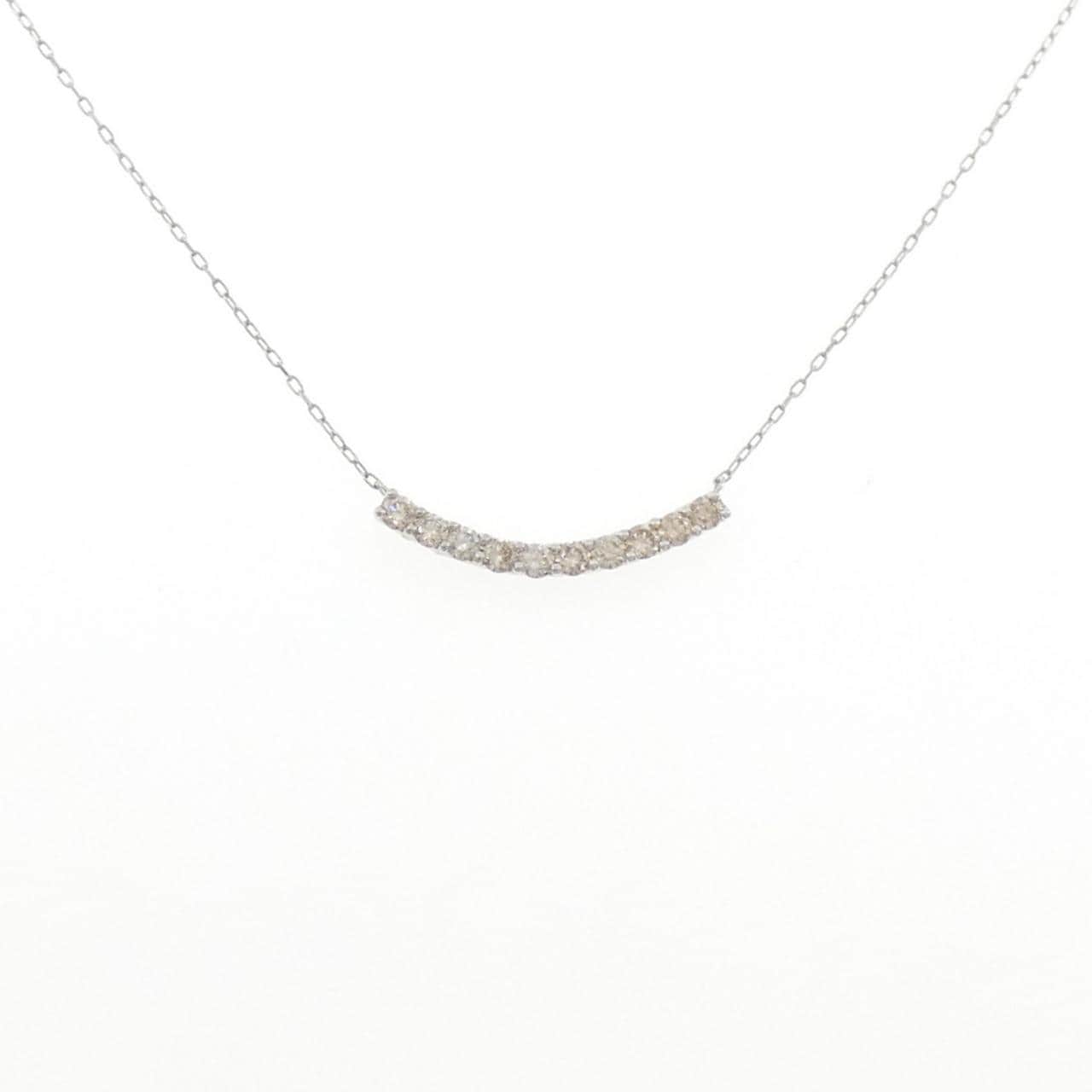 PT950/PT850 ダイヤモンド ネックレス 0.50CT