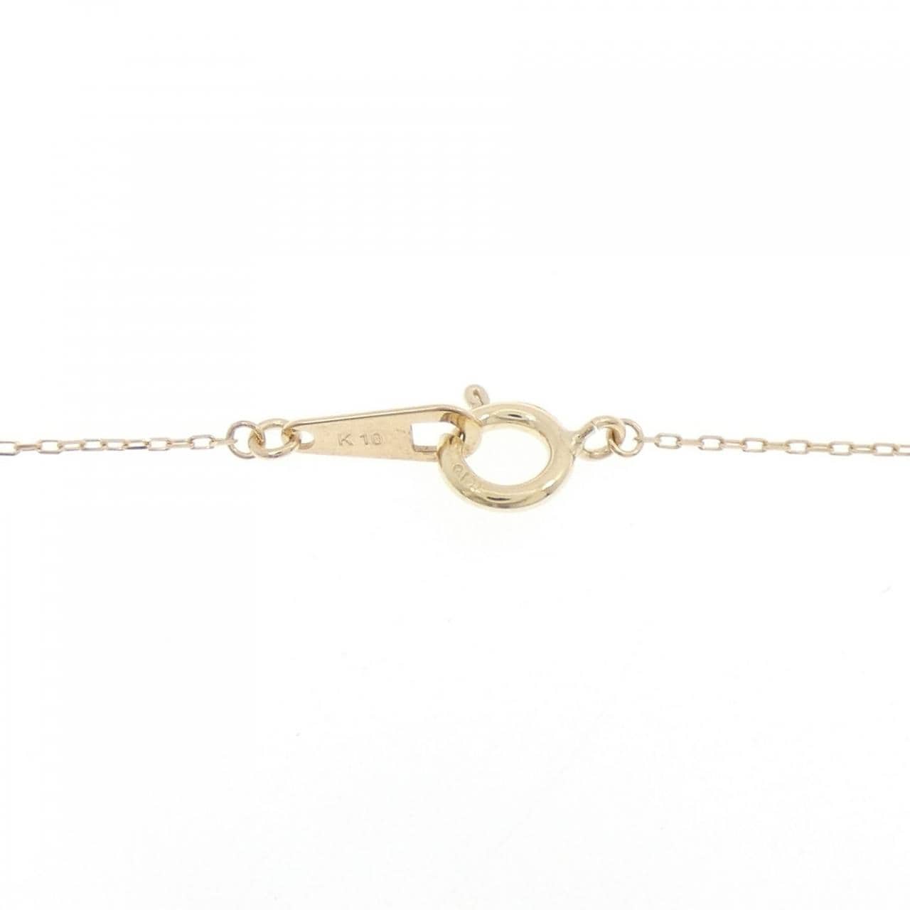 K10YG ダイヤモンド ネックレス 0.10CT