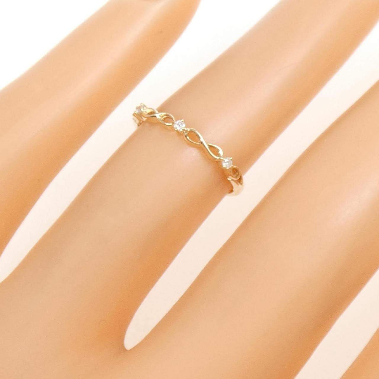 K10YG ダイヤモンド リング