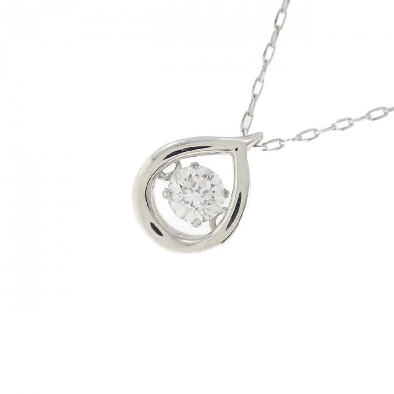 PT900 ダイヤモンド ネックレス 0.135CT