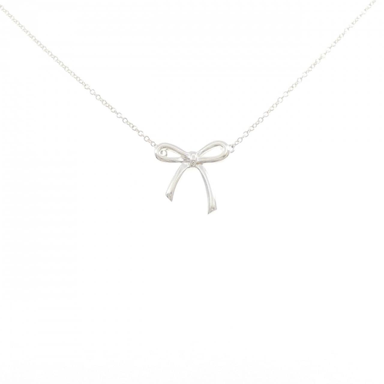 ティファニー ボウ ネックレス