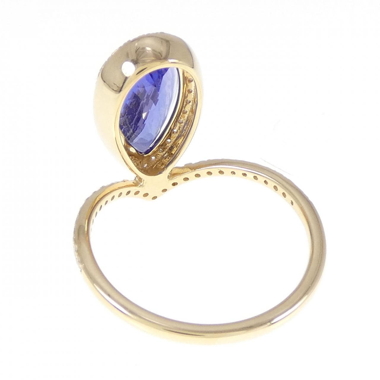 [BRAND NEW] K18YG Tanzanite Ring 2.25CT