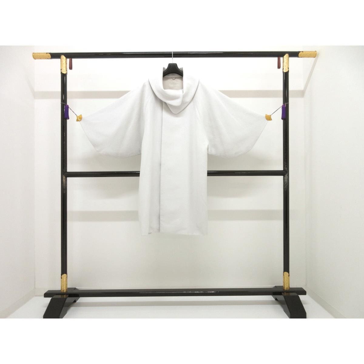 【新品】お洒落コート アンゴラ混ロールカラーコート