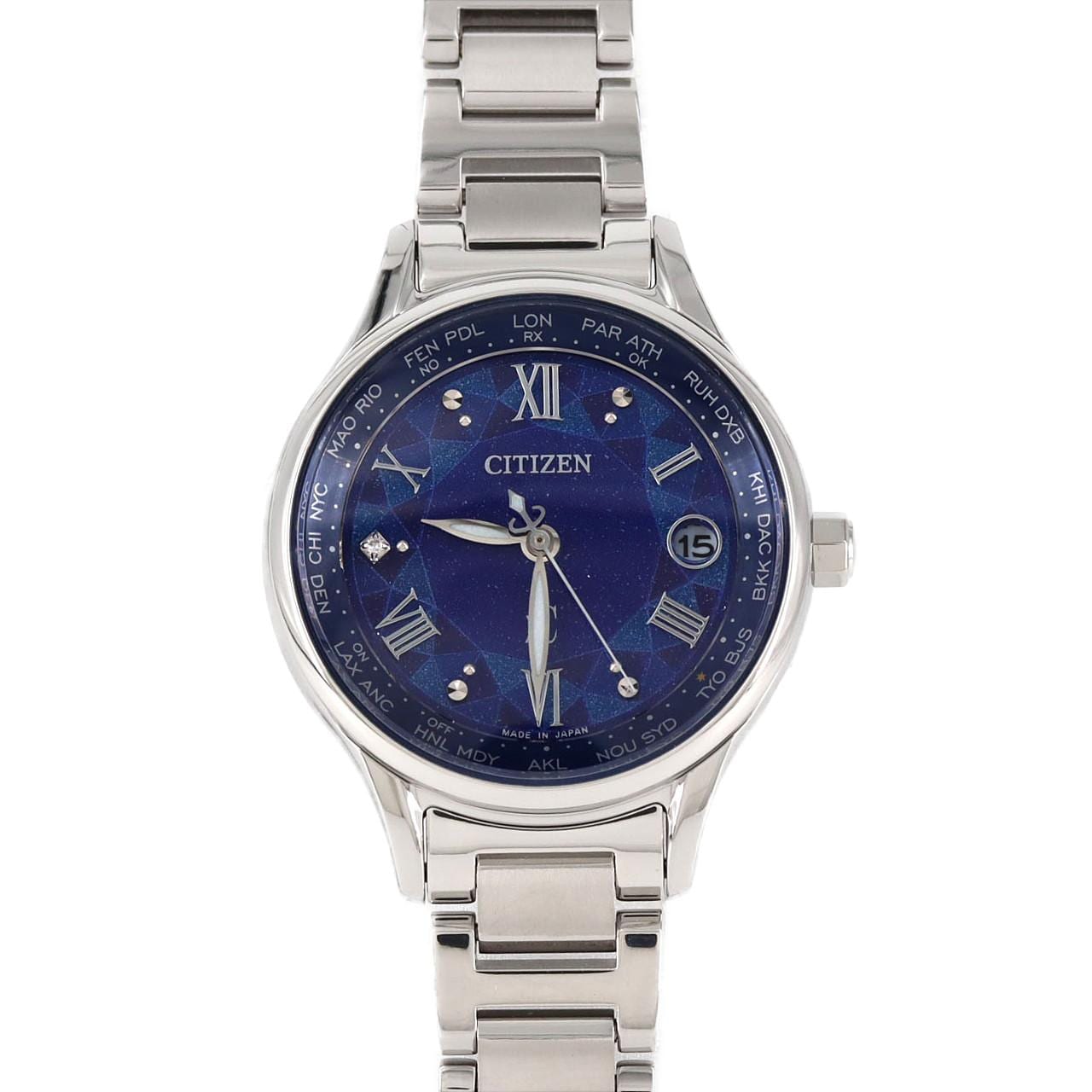 【新品】シチズン クロスシー 電波時計 H246-A1CDJ08/EC1160-71L TI ソーラークォーツ