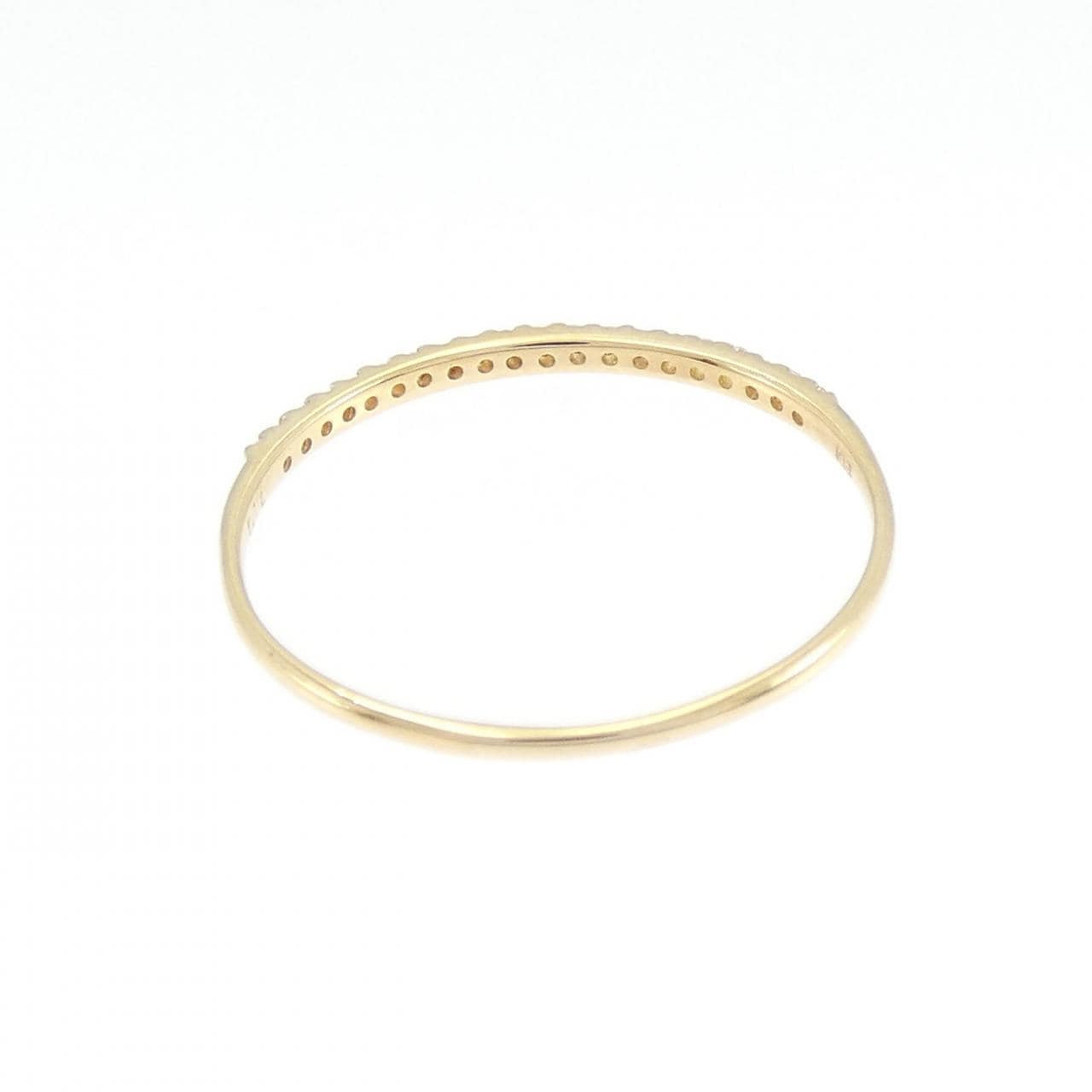 【リメイク】K18YG ダイヤモンド リング 0.10CT