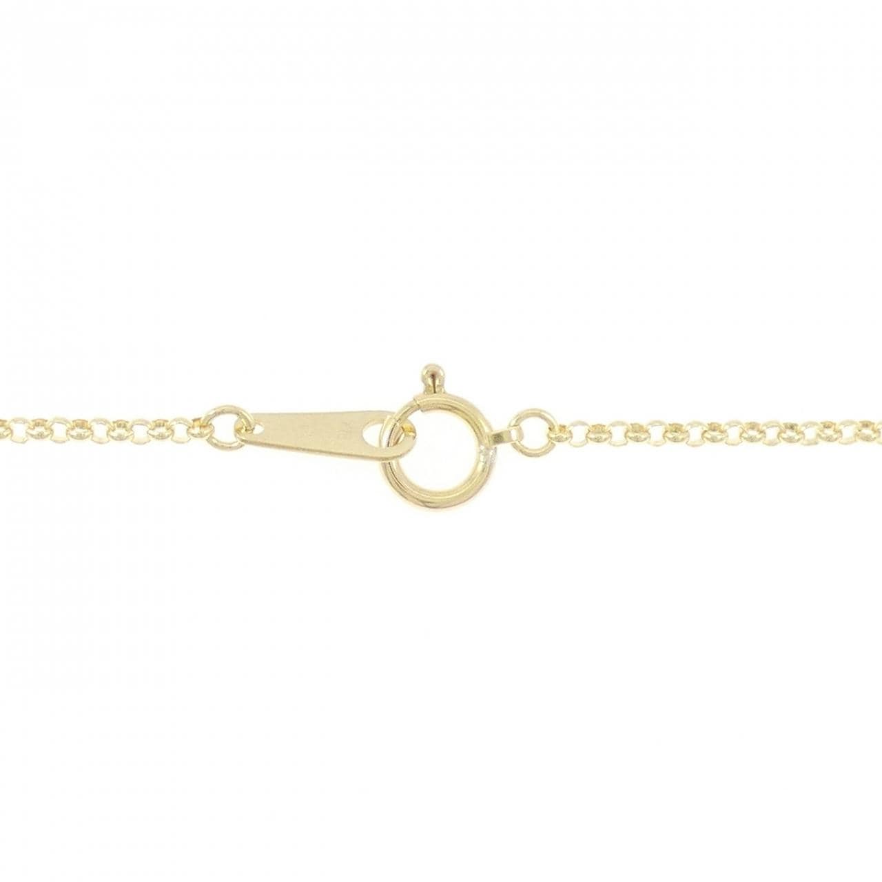 K18YG 白蝶パール ネックレス 10.9mm