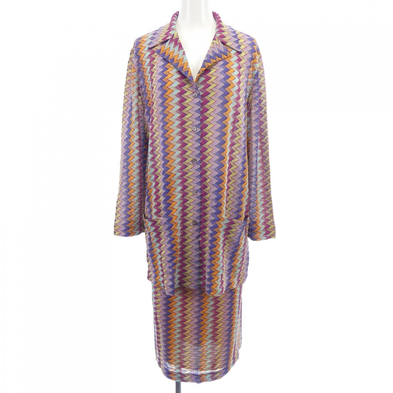 【ヴィンテージ】ミッソーニ MISSONI セットアップ