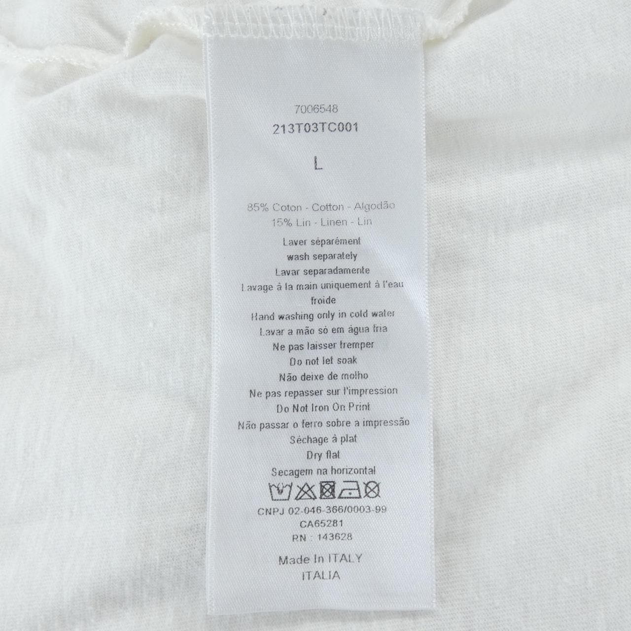 クリスチャンディオール CHRISTIAN DIOR J'ADIOR 8 213T03TC001 Tシャツ
