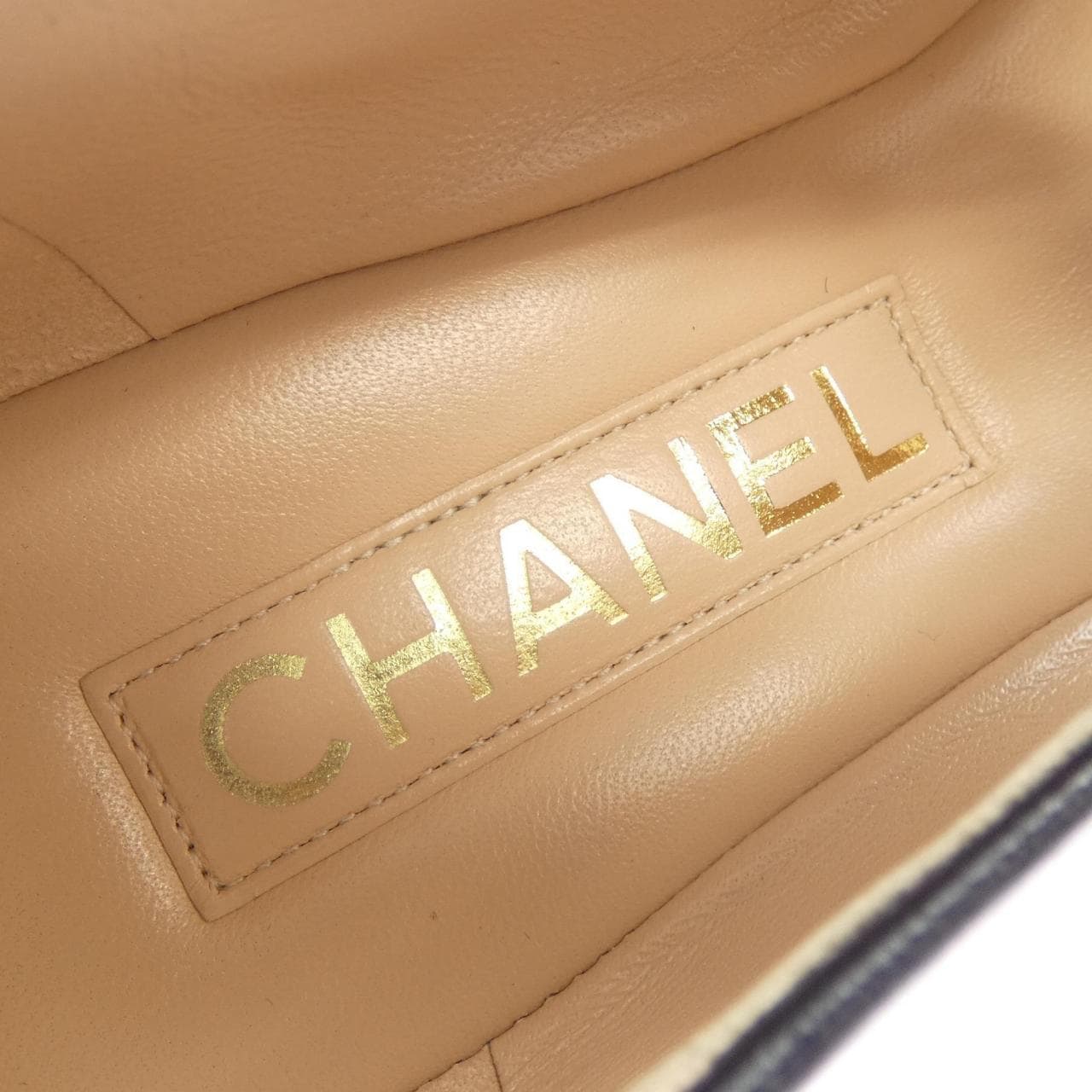 シャネル CHANEL メリージェーン MARY JANES G46149X01000 フラットシューズ