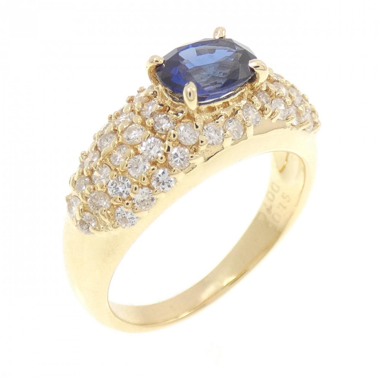 K18YG サファイヤ リング 1.05CT