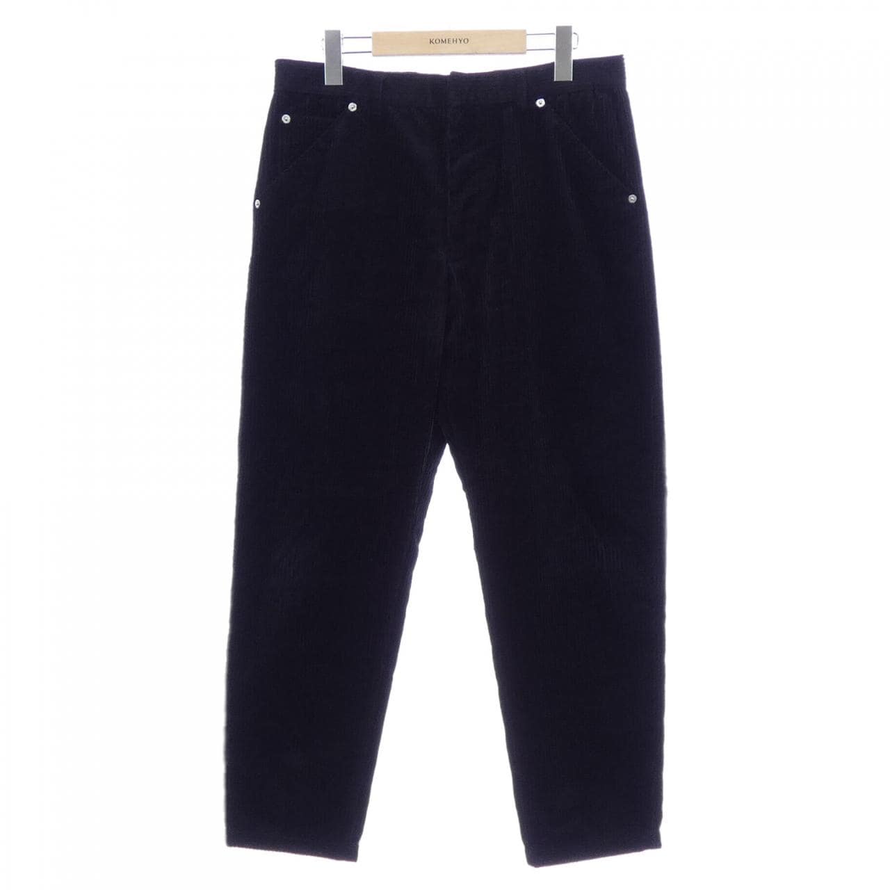 プラダ PRADA ピンウェールコーデュロイパンツ トライアングルロゴ SPH313 S232 13YO パンツ