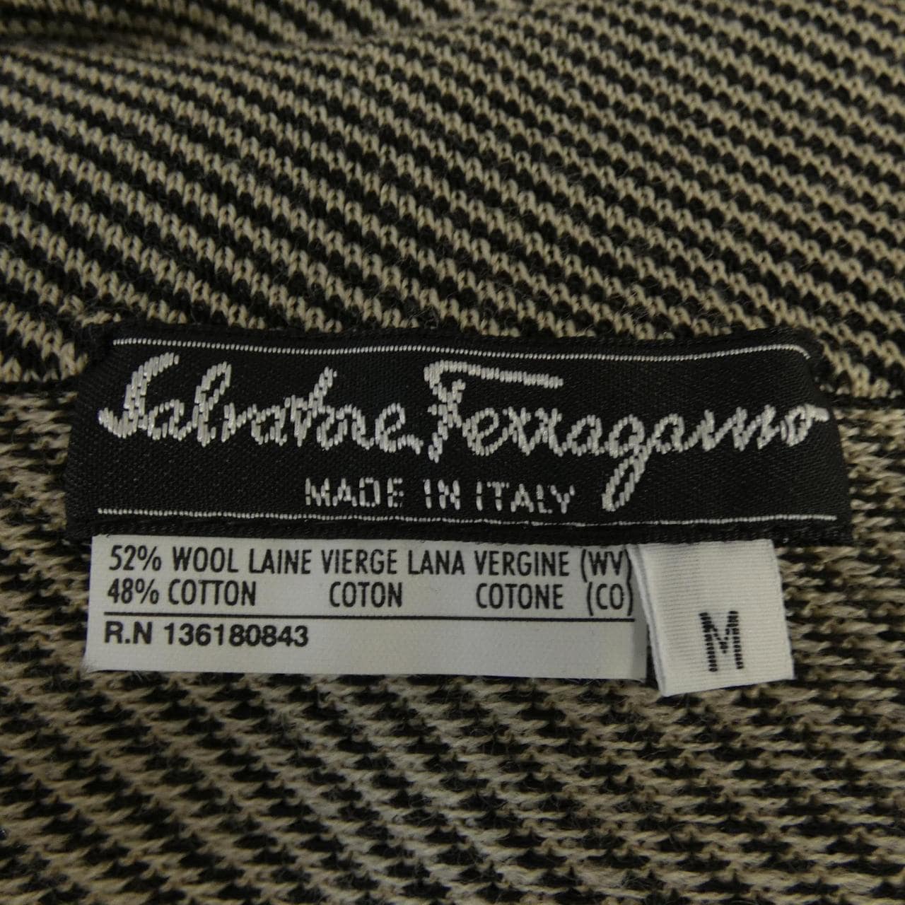 【ヴィンテージ】サルヴァトーレフェラガモ SALVATORE FERRAGAMO ニット