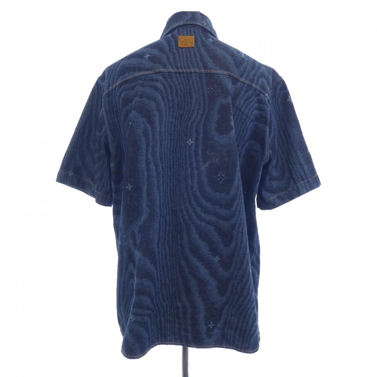ルイヴィトン LOUIS VUITTON ショートスリーブ デニムシャツ HTS17WVON S/Sシャツ